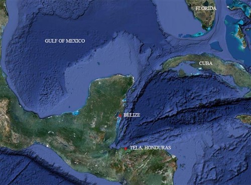 Tela Honduras, the site of the attack ©  SW